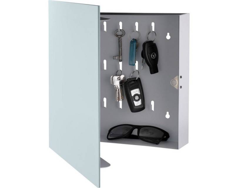 bonsport Schlüsselkasten Schlüsselkasten mit Glasmagnettafel, 33 x 33 x 6,8 cm inkl. 6 Magneten bonsport Schlüsselkasten Schlüsselkasten mit Glasmagnettafel, 33 x 33 x 6,8 cm inkl. 6 Magneten von bonsport