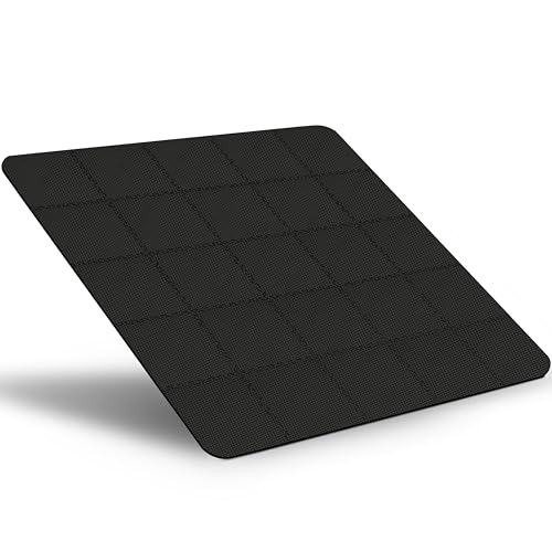 bonsport Whirlpool Unterlage eckig 240cm - Poolunterlage viereckig - Bodenschutzmatte Whirlpoolmatte Outdoor Matte, schwarz von bonsport