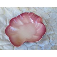 Los Angeles Potteries Große Mauve Shell Schale von bonzaisantiquities