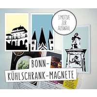Bonn Kühlschrank-Magnet Bonn Kühlschrank-Magnet von boographicsbonn