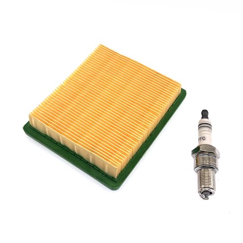 Luftfilter mit Zündkerze für Scheppach MS173-51E, MS196-51, MS196-51E / Woodster TT173-51E Rasenmäher von boosti