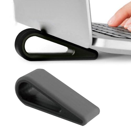 bopely Laptop-ständer, 2 Pcs Computer Notebook-tastaturständer Anti-schlupf-silikon-Kickstand Tragbarer Keilstich Stabiler Stabilen Für Heimbüro bopely Laptop-ständer, 2 Pcs Computer Notebook-tastaturständer Anti-schlupf-silikon-Kickstand Tragbarer Keilstich Stabiler Stabilen Für Heimbüro von bopely