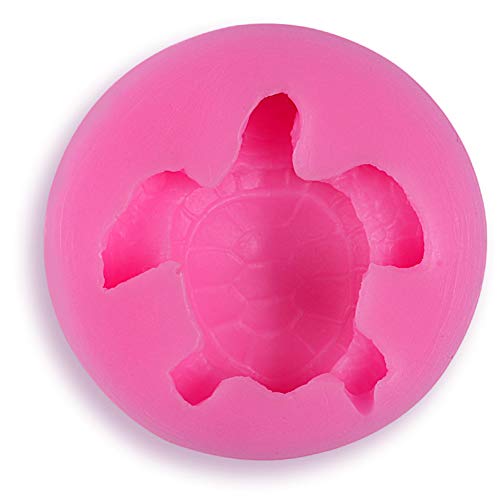 bopely Silikonformen Schildkröte Form Schokoladenform Tier Gips Clay Fondant Form Für Kuchen Backen DIY Kuchen Dekorieren von bopely