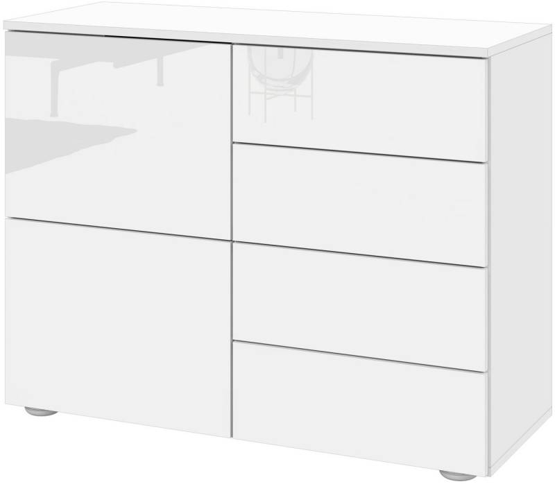 borchardt Möbel Kommode, Drucköffner (Push-To-Open), höhenverstellbare Einlegeböden von borchardt Möbel