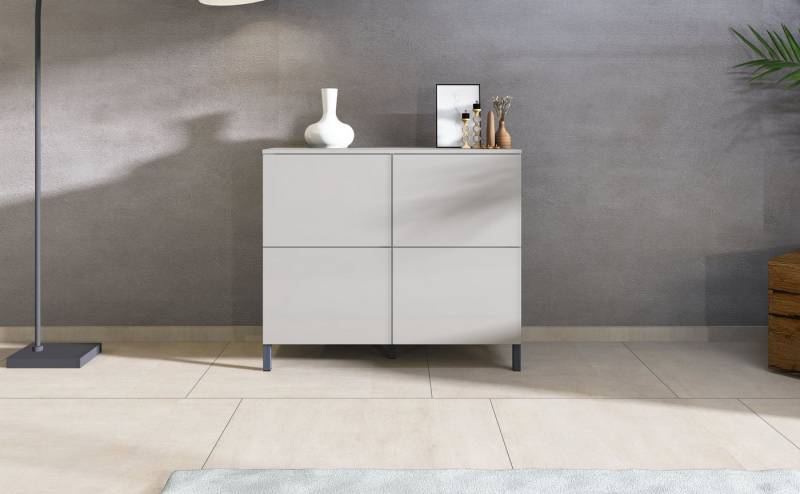 borchardt Möbel Kommode Haama, Drucköffner (Push-To-Open), höhenverstellbarer Einlegeboden von borchardt Möbel