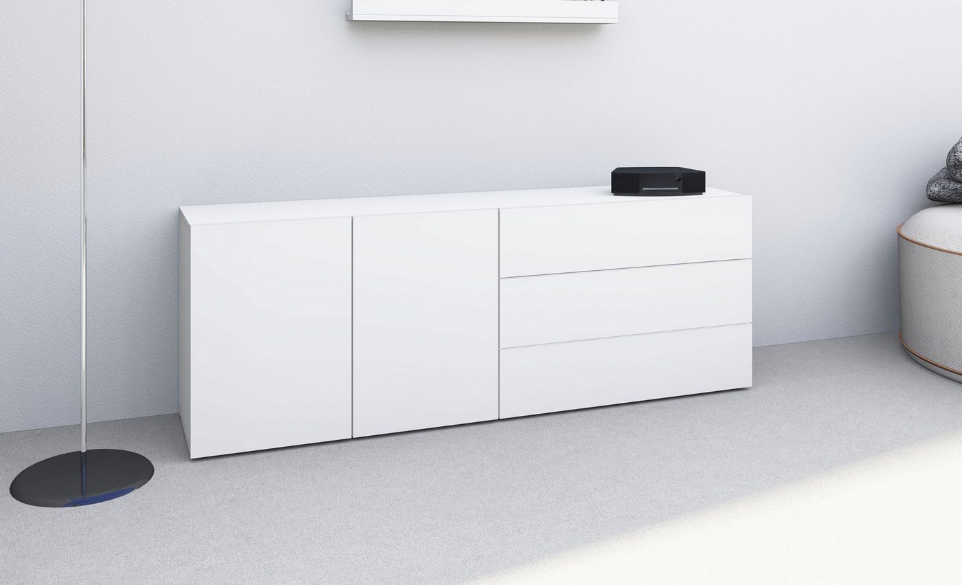 borchardt Möbel Sideboard Sophia, Breite 152 cm, stehend und hängend montierbar von borchardt Möbel