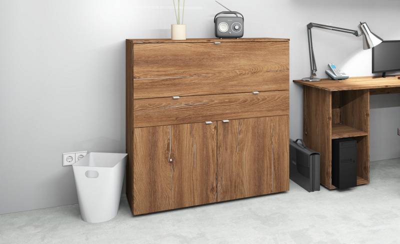 borchardt Möbel Sekretär Dolly, platzsparend, Home-Office-Schreibtisch, Breite 110 cm, Made in Germany von borchardt Möbel