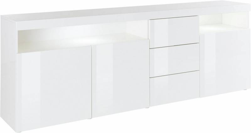 borchardt Möbel Sideboard Kapstadt, Breite 200 cm mit 3 Schubkästen von borchardt Möbel