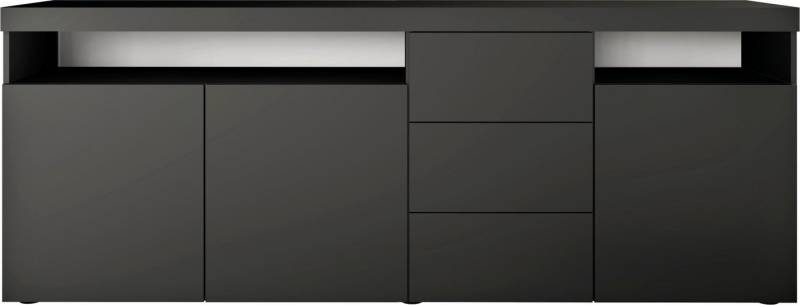 borchardt Möbel Sideboard Kapstadt, Breite 200 cm mit 3 Schubkästen von borchardt Möbel