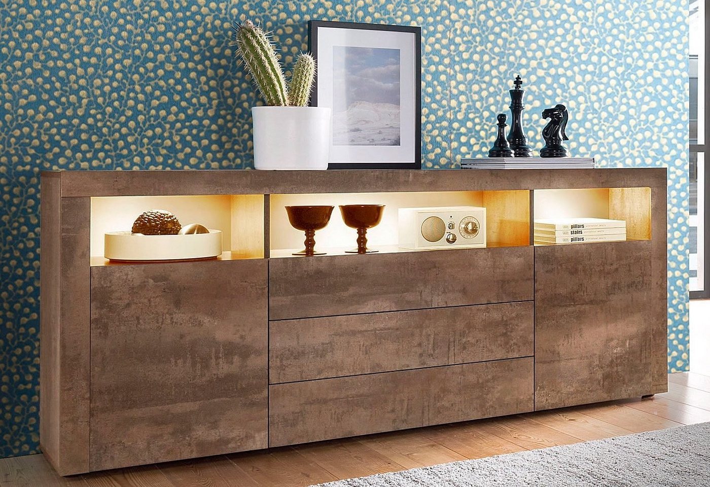 borchardt Möbel Sideboard Santa Fe, Breite 166 cm von borchardt Möbel