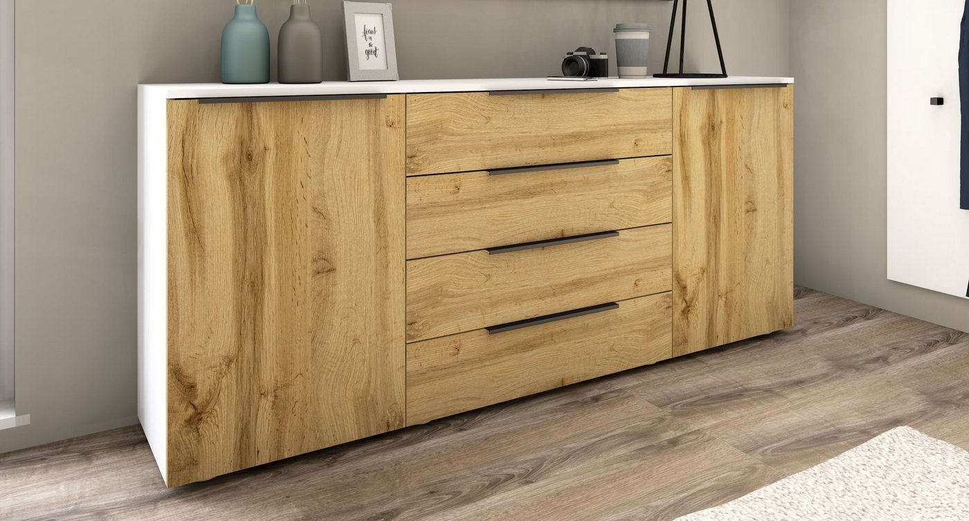 borchardt Möbel Sideboard Tom, Breite 166 cm von borchardt Möbel