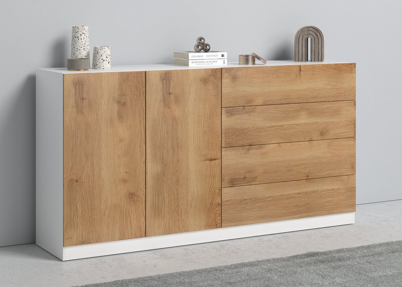 borchardt Möbel Sideboard Vaasa, Breite 152 cm von borchardt Möbel