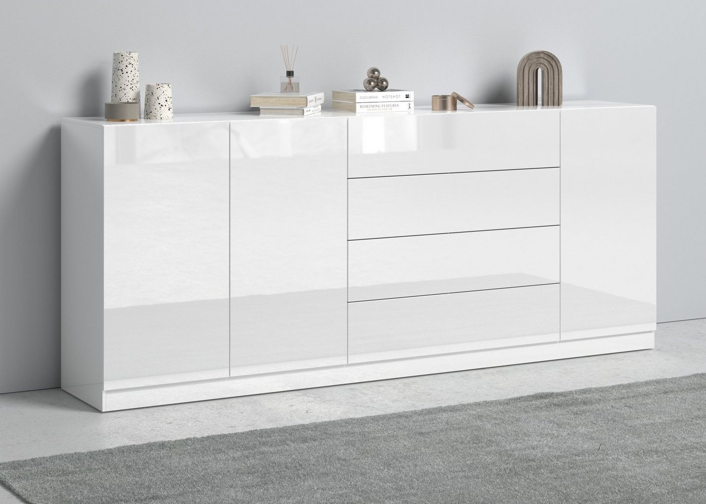 borchardt Möbel Sideboard Vaasa, Breite 190 cm von borchardt Möbel