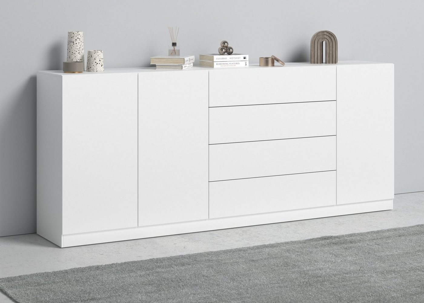 borchardt Möbel Sideboard Vaasa, Breite 190 cm von borchardt Möbel