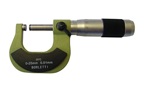Borletti MELN/1W Zentralmessschraube für den Außenbereich, Messbereich 0-25 mm von borletti