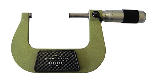 Borletti Meln/3 W zentesimalen Bügelmessschraube, Messbereich 50 – 75 mm von borletti