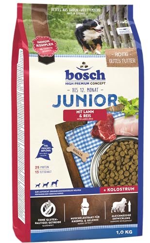bosch HPC Junior mit Lamm & Reis | Hundetrockenfutter zur Aufzucht ernährungssensibler Welpen | 1 x 15 kg von bosch TIERNAHRUNG