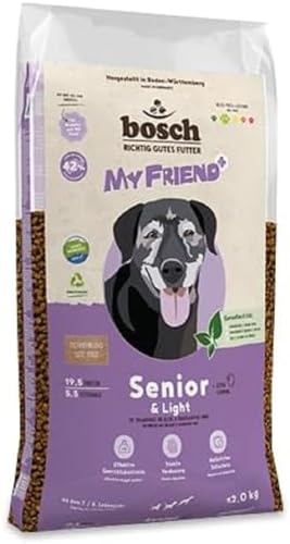 Bosch My Friend+ Dog Senior & Light | Hundetrockenfutter für ältere und übergewichtige Hunde | 1 x 12kg Bosch My Friend+ Dog Senior & Light | Hundetrockenfutter für ältere und übergewichtige Hunde | 1 x 12kg von bosch TIERNAHRUNG