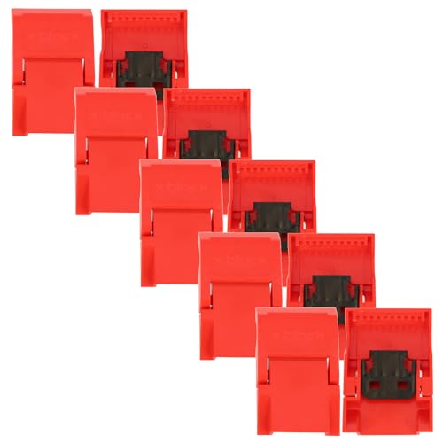 10 Stück. groß Spannverschluss Set Kunststoff Verschluss für Werkzeugkasten X-Block bis 20 cm Toolbox Kistenberg Rot 80 x 125 mm Kistenverschluss Koffererschluss 10 Stück. groß Spannverschluss Set Kunststoff Verschluss für Werkzeugkasten X-Block bis 20 cm Toolbox Kistenberg Rot 80 x 125 mm Kistenverschluss Koffererschluss von botle