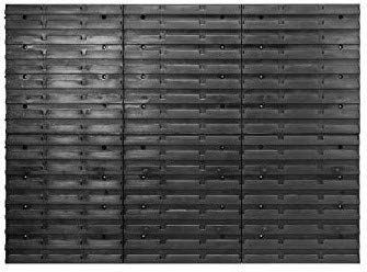 botle Lagersystem Wandregal 105x77 cm | Stapelboxen Schüttenregal Sichtlagerkästen | Extra Starke Wandplatten | Regal Erweiterbar | Werkstattregal Lagerregal Werkstattwandregal Steckregal botle Lagersystem Wandregal 105x77 cm | Stapelboxen Schüttenregal Sichtlagerkästen | Extra Starke Wandplatten | Regal Erweiterbar | Werkstattregal Lagerregal Werkstattwandregal Steckregal von botle