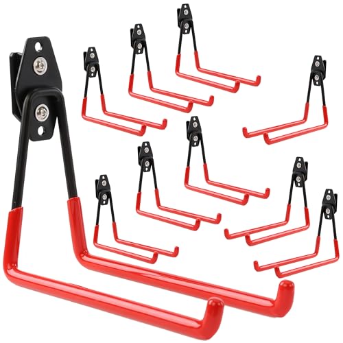 botle Set 10 Stck. Werkzeughaken Qbrick Koffer-System für Elektrowerkzeuge, Geradeförmig 19cm stabil mit PVC-Ummantelung für Garage Schuppen Haken für Leitern und Schaufeln Tragkraft bis 25 kg botle Set 10 Stck. Werkzeughaken Qbrick Koffer-System für Elektrowerkzeuge, Geradeförmig 19cm stabil mit PVC-Ummantelung für Garage Schuppen Haken für Leitern und Schaufeln Tragkraft bis 25 kg von botle