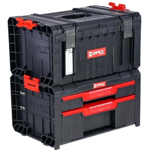 botle Werkzeugbox Set Werkzeugkasten mit Schubladen und Fächern Satz Kisten 2-in-1 Modular verbunden PRO botle Werkzeugbox Set Werkzeugkasten mit Schubladen und Fächern Satz Kisten 2-in-1 Modular verbunden PRO von botle