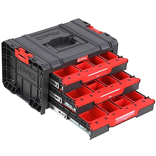 botle Werkzeugkasten mit Schubladen modular PRO Verstärkte Konstruktion Kunststoff Metall von botle