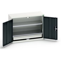 bott verso Economy Schrank, mit 2 Fachböden und 1 Schublade, BxTxH: 800 x 350 x 600 mm von Bott