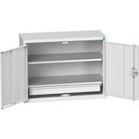 bott verso Economy Schrank, mit 2 Fachböden und 1 Schublade, BxTxH: 800 x 350 x 600 mm von Bott