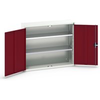 bott verso Flügeltürschrank, mit 2 Fachböden, BxTxH: 1050 x 350 x 900 mm von Bott