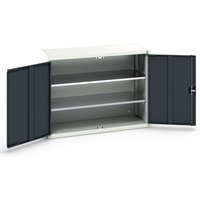 bott verso Flügeltürschrank, mit 2 Fachböden, BxTxH: 1300 x 550 x 1000 mm von Bott