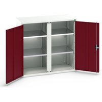 bott verso Flügeltürschrank, mit 4 Fachböden, BxTxH: 1050 x 550 x 1000 mm von Bott