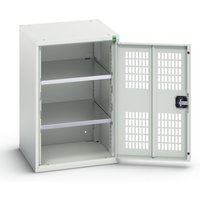 bott verso Flügeltürschrank mit Belüftung, mit 2 Fachböden, BxTxH: 525 x 550 x 800 mm von Bott