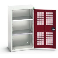 bott verso Flügeltürschrank mit Belüftung, mit 2 Fachböden, BxTxH: 525 x 350 x 900 mm von Bott