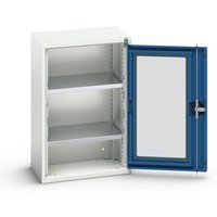 bott verso Flügeltürschrank mit Sichtfenster, mit 2 Fachböden, BxTxH: 525 x 350 x 800 mm von Bott