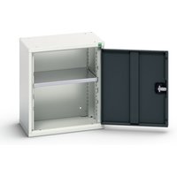 bott verso Hängeschrank mit Flügeltür, mit 1 Fachboden, BxTxH: 525 x 350 x 600 mm von Bott