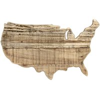 Aufgearbeiteten Holz Usa Geformt Palette, Geborgen Grobe Schnittholz, Altholz Leer Zeichen von bottlecapco