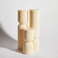 Manschetten-Saule - Deko-Kerze Manschetten-Saule - Deko-Kerze von boujiehome