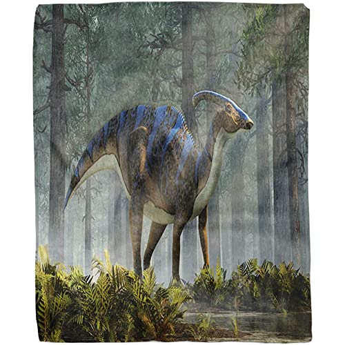 Kuscheldecke EIN Parasaurolophus, Eine Art Pflanzenfressender Ornithopod Dinosaurier Aus Der Familie Der Hadrosaurier Tagesdecke Wohndecke Bedruckt Fleecedecke, Für Schlafzimmer, 125x150cm Kuscheldecke EIN Parasaurolophus, Eine Art Pflanzenfressender Ornithopod Dinosaurier Aus Der Familie Der Hadrosaurier Tagesdecke Wohndecke Bedruckt Fleecedecke, Für Schlafzimmer, 125x150cm von bozhoushisuhangbaihuoyouxiangongsi