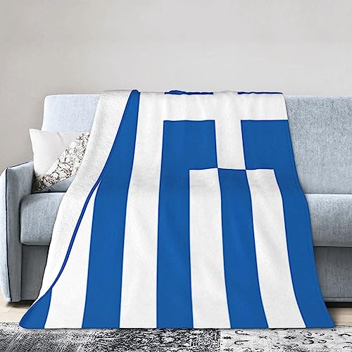 Bettüberwurf Griechenland Griechische Flagge, Couchdecke Warme Wohndecke Atmungsaktiv Fleecedecke Für Erwachsene Mädchen Weihnachten 125X150cm von bozhoushixiangbenshangmaoyouxiangongsi