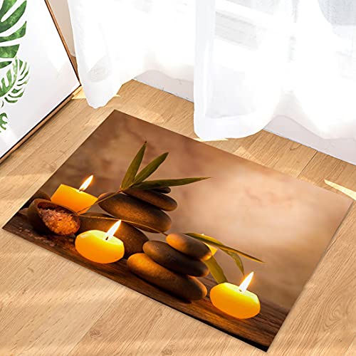 Matten Relax Aromasteine Und Kerzen Teppich Rutschfester Fußmatte Waschbar Haustürmatte Für Wohnzimmer Haustür Küche 40X60Cm von bozhoushixiangbenshangmaoyouxiangongsi