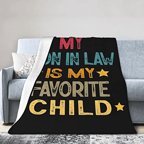 Überwurf Decke Mein Schwiegersohn Ist Mein Lieblingskind, Couchdecke Super Weiche Überwurfdecke Dicke Sofaüberwurf Für Couch Camping Mädchen 150X200cm Überwurf Decke Mein Schwiegersohn Ist Mein Lieblingskind, Couchdecke Super Weiche Überwurfdecke Dicke Sofaüberwurf Für Couch Camping Mädchen 150X200cm von bozhoushixiangbenshangmaoyouxiangongsi