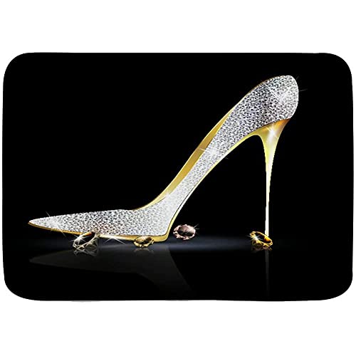 Fussmatte High Heels Glänzende Diamant Sexy Frau 40X60Cm Fußmatte Innen Rutschhemmender Lustige Türmatte Für Wohnzimmer Garage Fussmatte High Heels Glänzende Diamant Sexy Frau 40X60Cm Fußmatte Innen Rutschhemmender Lustige Türmatte Für Wohnzimmer Garage von bozhoushiyangshangshangmaoyouxiangongsi