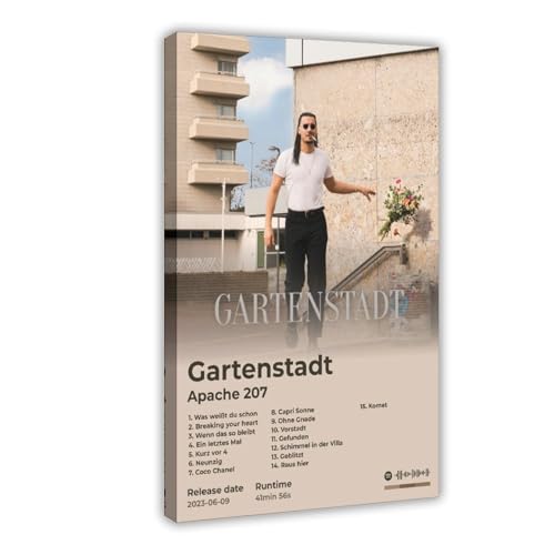 bpoejge Apache 207 Poster, beliebtes Rapper-Hip-Hop-Musik-Rap-Album, Gartenstadt-Cover-Fans, Geschenk, Leinwand-Poster, Wandkunst, Dekordruck, Bild Gemälde für Wohnzimmer, Schlafzimmer, Dekoration, 30 bpoejge Apache 207 Poster, beliebtes Rapper-Hip-Hop-Musik-Rap-Album, Gartenstadt-Cover-Fans, Geschenk, Leinwand-Poster, Wandkunst, Dekordruck, Bild Gemälde für Wohnzimmer, Schlafzimmer, Dekoration, 30 von bpoejge