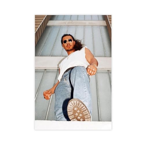 bpoejge Exklusive Kunst, berühmter Rapper und Sänger Apache 207, cooles Portrait-Poster, 9 Leinwand-Poster, Schlafzimmerdekoration, Landschaft, Büro, Raumdekoration, Geschenk, 40 x 60 cm bpoejge Exklusive Kunst, berühmter Rapper und Sänger Apache 207, cooles Portrait-Poster, 9 Leinwand-Poster, Schlafzimmerdekoration, Landschaft, Büro, Raumdekoration, Geschenk, 40 x 60 cm von bpoejge