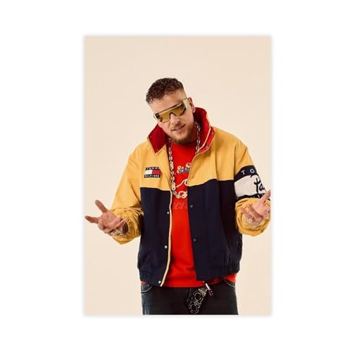 bpoejge Exklusive Kunst, cooles Rapper und Sänger Bonez MC Portrait-Poster, 2 Leinwand-Poster, Schlafzimmerdekoration, Landschaft, Büro, Raumdekoration, Geschenk, 20 x 30 cm bpoejge Exklusive Kunst, cooles Rapper und Sänger Bonez MC Portrait-Poster, 2 Leinwand-Poster, Schlafzimmerdekoration, Landschaft, Büro, Raumdekoration, Geschenk, 20 x 30 cm von bpoejge