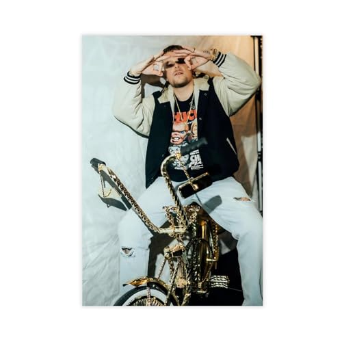 bpoejge Exklusive Kunst, cooles Rapper und Sänger Bonez MC Portrait-Poster, 3 Leinwandposter, Wandkunst, Dekordruck, Gemälde für Wohnzimmer, Schlafzimmer, Dekoration, 30 x 45 cm bpoejge Exklusive Kunst, cooles Rapper und Sänger Bonez MC Portrait-Poster, 3 Leinwandposter, Wandkunst, Dekordruck, Gemälde für Wohnzimmer, Schlafzimmer, Dekoration, 30 x 45 cm von bpoejge