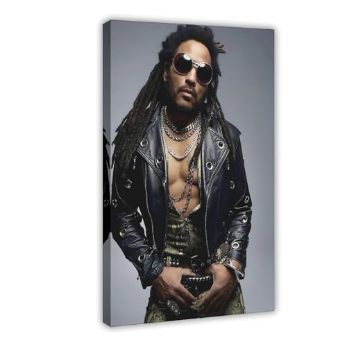 bpoejge Exklusive Kunst, individualistische Rocksängerin Lenny Kravitz, Retro-Porträt-Poster, 4 Leinwand-Poster, Schlafzimmer, Dekoration, Landschaft, Büro, Raumdekoration, Geschenk, 50 x 75 cm bpoejge Exklusive Kunst, individualistische Rocksängerin Lenny Kravitz, Retro-Porträt-Poster, 4 Leinwand-Poster, Schlafzimmer, Dekoration, Landschaft, Büro, Raumdekoration, Geschenk, 50 x 75 cm von bpoejge