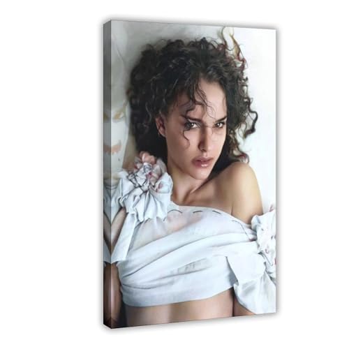 bpoejge Exklusive Kunst, weibliche Schauspielerin Natalie Portman, Portrait-Poster, 7 Leinwand-Poster, Schlafzimmer, Dekoration, Landschaft, Büro, Raumdekoration, Geschenk, 60 x 90 cm bpoejge Exklusive Kunst, weibliche Schauspielerin Natalie Portman, Portrait-Poster, 7 Leinwand-Poster, Schlafzimmer, Dekoration, Landschaft, Büro, Raumdekoration, Geschenk, 60 x 90 cm von bpoejge