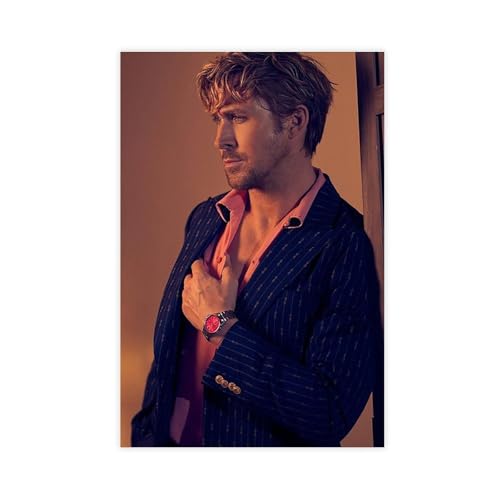 bpoejge Exklusives Kunst-Poster mit hübschem Schauspieler Ryan Gosling Portrait Poste 1 Leinwandposter Schlafzimmer Dekor Landschaft Büro Zimmer Dekor Geschenk 30 x 45 cm bpoejge Exklusives Kunst-Poster mit hübschem Schauspieler Ryan Gosling Portrait Poste 1 Leinwandposter Schlafzimmer Dekor Landschaft Büro Zimmer Dekor Geschenk 30 x 45 cm von bpoejge